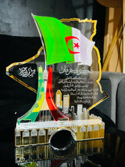 درع الخريطة بالعلم