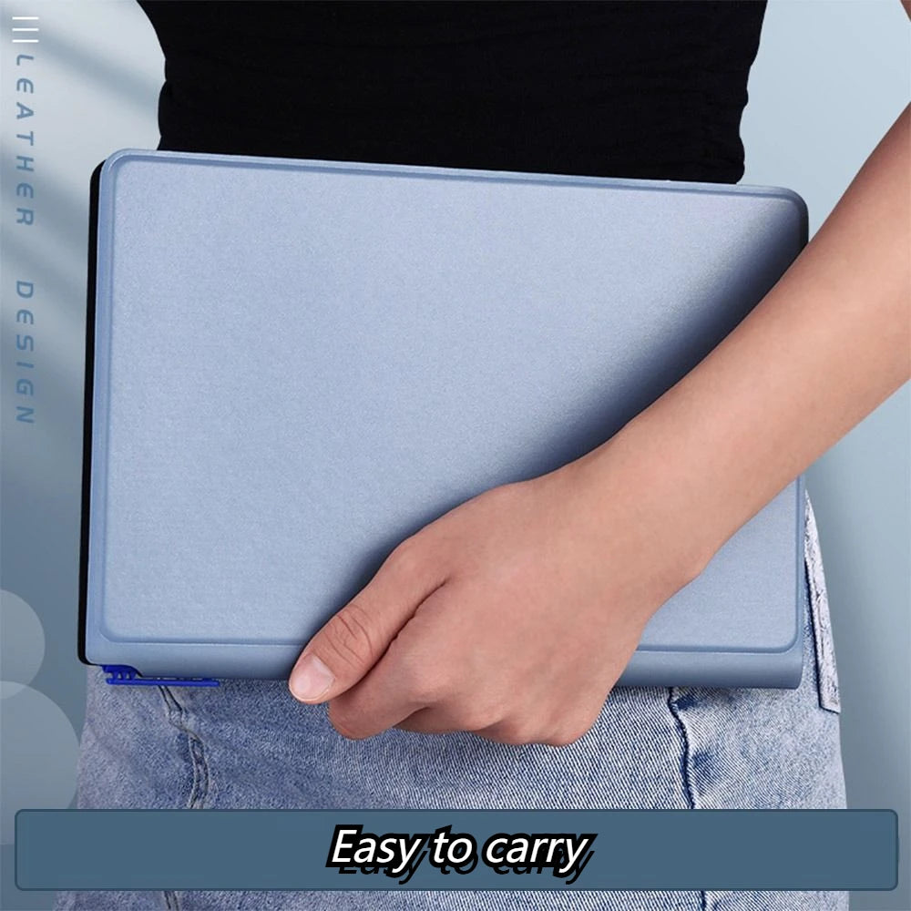 Folding A5 Whiteboard Notebook Reusable Business Whiteboard Notepad Leather Erasing Writing Board Office Accessories